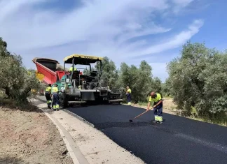 La Diputación financia con 1,1 millones de euros el arreglo de un camino que mejora la comunicación entre Archidona y Villanueva de Algaidas