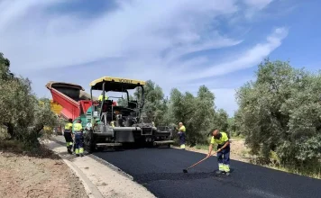 La Diputación financia con 1,1 millones de euros el arreglo de un camino que mejora la comunicación entre Archidona y Villanueva de Algaidas