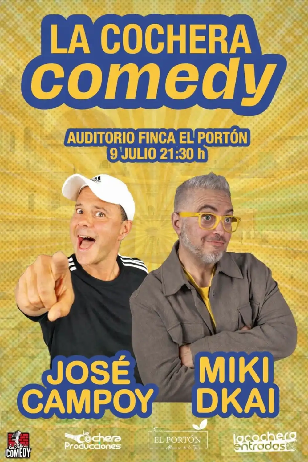 Miki Dkai y José Campoy llevarán su espectáculo de humor a Alhaurín de la Torre dentro de Estivalh