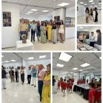Alumnos de Arte de El Pinar presentan la exposición ‘Bosque Somos’ creada junto al pintor malagueño Fernando De la Rosa