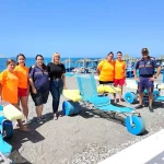 Torrox refuerza la accesibilidad en sus playas con un servicio de baño adaptado para todos los públicos Torrox refuerza la accesibilidad en sus playas con un servicio de baño adaptado para todos los públicos