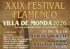 Aurora Vargas lidera el cartel del XXIX Festival Flamenco Villa de Monda Aurora Vargas lidera el cartel del XXIX Festival Flamenco Villa de Monda