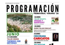 El Ayuntamiento de Monda presenta una intensa programación cultural para el mes de junio con más de quince actividades para todos los públicos