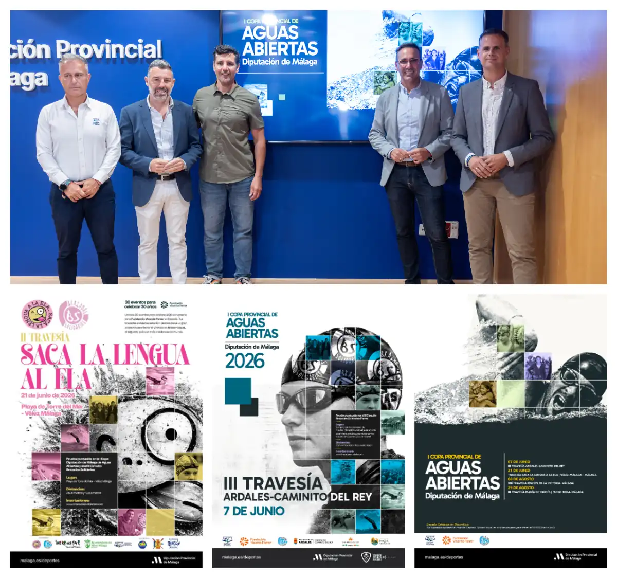 Más de 600 nadadores participarán en la I Copa Provincial de Aguas Abiertas de la Diputación de Málaga