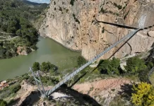 La Diputación rehabilitará el Puente de Ribera del Caminito del Rey pese a no ser de su propiedad