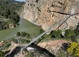 La Diputación rehabilitará el Puente de Ribera del Caminito del Rey pese a no ser de su propiedad