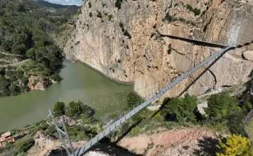La Diputación rehabilitará el Puente de Ribera del Caminito del Rey pese a no ser de su propiedad