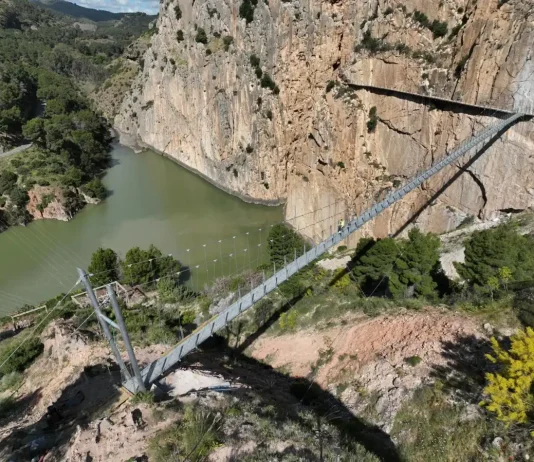 La Diputación rehabilitará el Puente de Ribera del Caminito del Rey pese a no ser de su propiedad