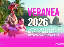 Más de 3.000 jóvenes de la provincia participarán en Veranea 2026, el programa de ocio y turismo activo de la Diputación de Málaga