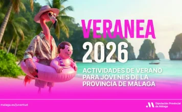 Más de 3.000 jóvenes de la provincia participarán en Veranea 2026, el programa de ocio y turismo activo de la Diputación de Málaga