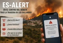 ES-Alert y el incendio de Los Gallardos: por qué se debate la no activación de las alertas móviles de emergencia ES-Alert y el incendio de Los Gallardos: por qué se debate la no activación de las alertas móviles de emergencia