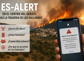 ES-Alert y el incendio de Los Gallardos: por qué se debate la no activación de las alertas móviles de emergencia ES-Alert y el incendio de Los Gallardos: por qué se debate la no activación de las alertas móviles de emergencia