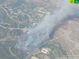 La Junta eleva el Plan Infoca a fase de emergencia, situación operativa 1, por un incendio en Benahavís La Junta eleva el Plan Infoca a fase de emergencia, situación operativa 1, por un incendio en Benahavís