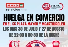 CCOO y UGT convocan huelga en Plaza Mayor y McArthurGlen Málaga contra el ‘Late Night Shopping’ CCOO y UGT convocan huelga en Plaza Mayor y McArthurGlen Málaga contra el 'Late Night Shopping'