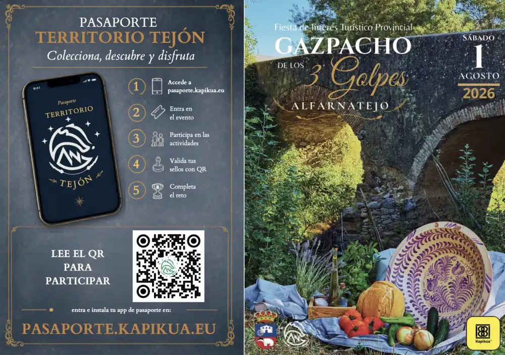 La Diputación impulsa en Alfarnatejo la Fiesta del Gazpacho de los Tres Golpes, una cita gastronómica y cultural de referencia en la Alta Axarquía
