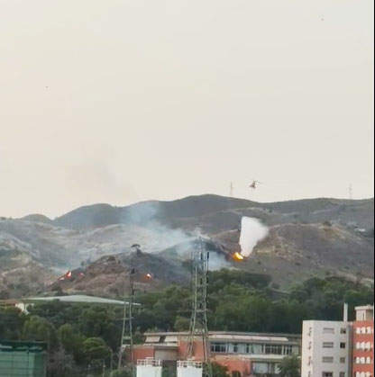 fuego atabal malaga