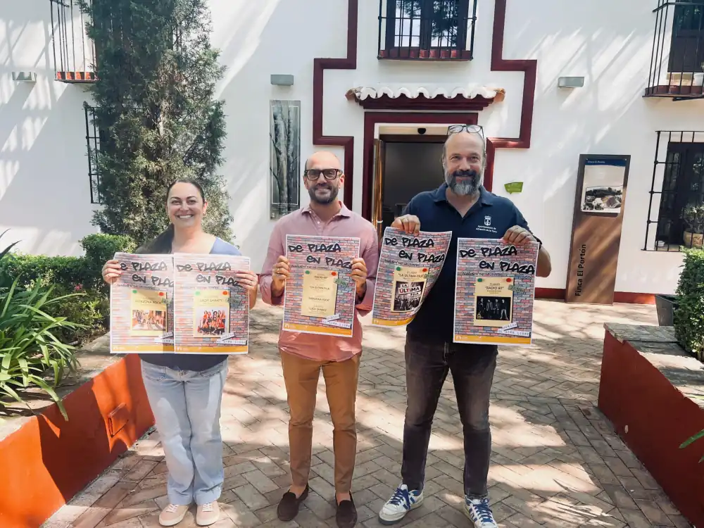 Vuelve Los Conciertos al aire libre en Alhaurín de la Torre con De Plaza en Plaza
