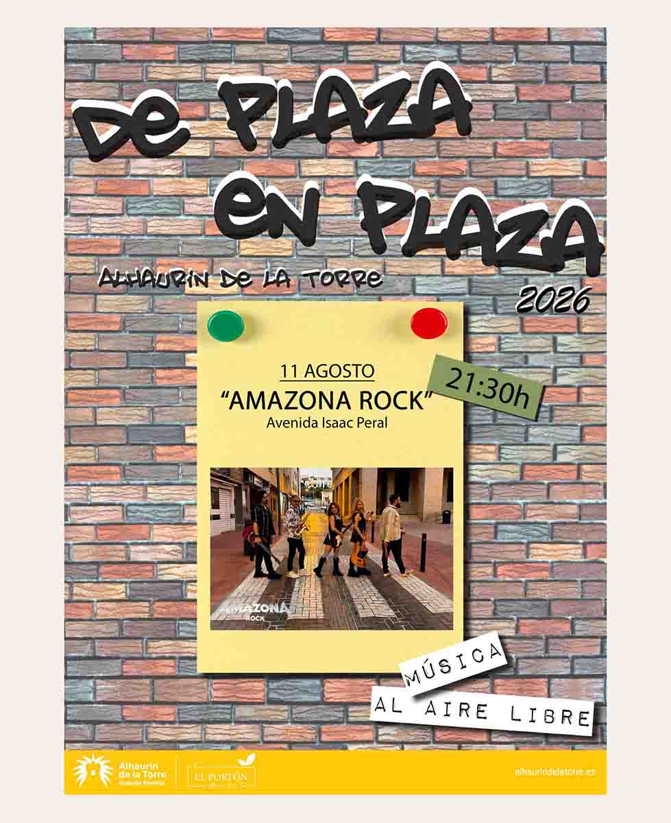Amazona Rock lleva los grandes clásicos del rock a Alhaurín de la Torre con un concierto gratuito