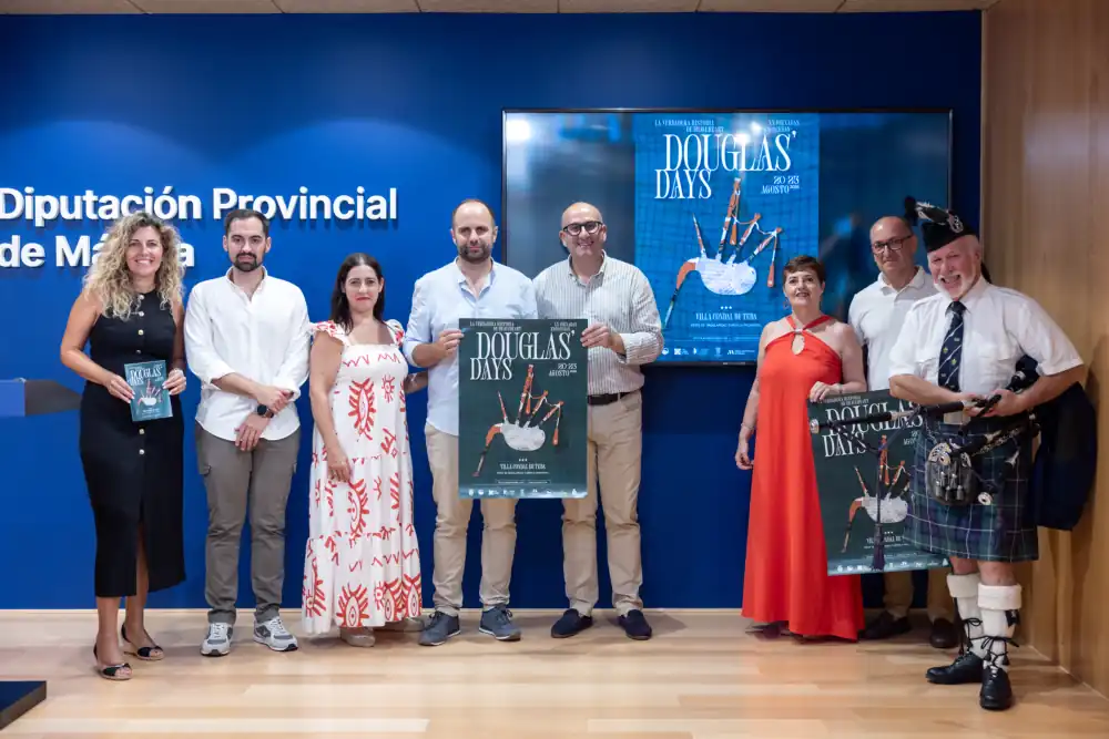 Teba vuelve a convertirse en Escocia: cuatro días de mercado medieval, gaitas y recreaciones históricas