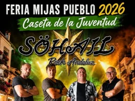 La esencia del Rock Andaluz tomará la Caseta de la Juventud en la Feria de Mijas Pueblo 2026 con el directo de Söhail