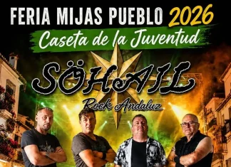 La esencia del Rock Andaluz tomará la Caseta de la Juventud en la Feria de Mijas Pueblo 2026 con el directo de Söhail
