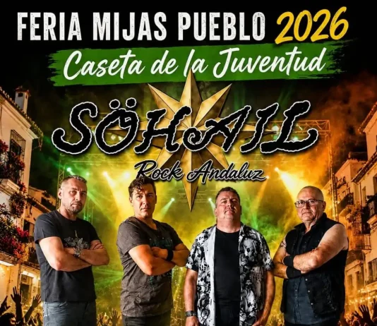 La esencia del Rock Andaluz tomará la Caseta de la Juventud en la Feria de Mijas Pueblo 2026 con el directo de Söhail