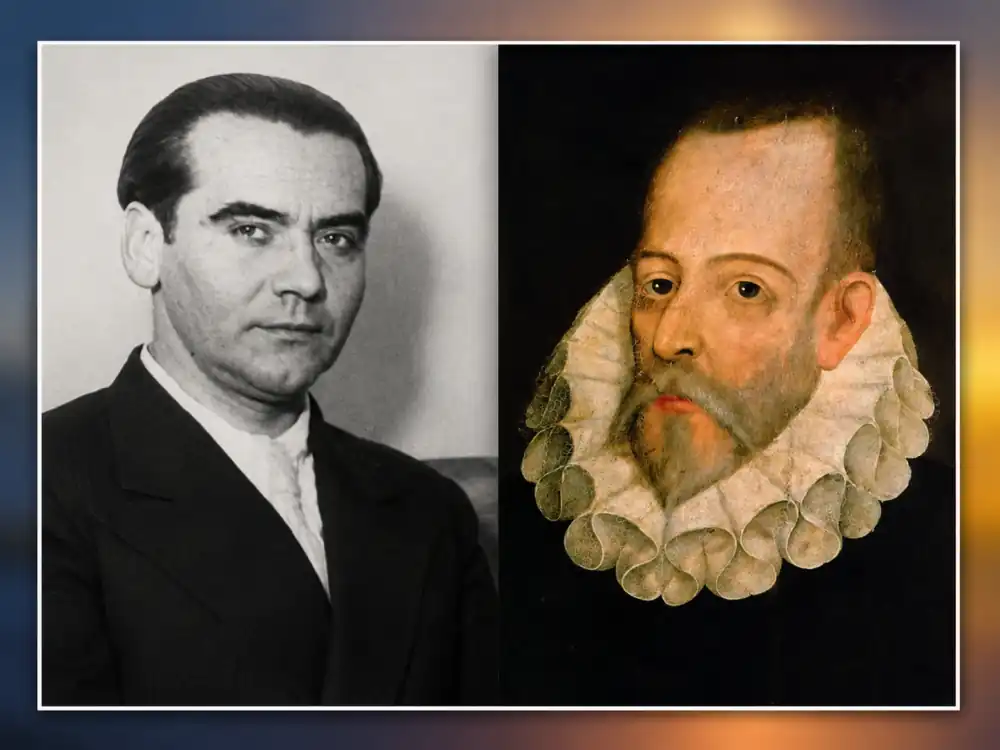 500 años suman, ay, Cervantes y Lorca