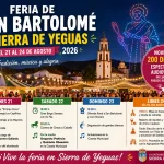 Sierra de Yeguas vive su Feria de San Bartolomé con cuatro días de fiesta y un espectacular cierre con 200 drones Sierra de Yeguas vive su Feria de San Bartolomé con cuatro días de fiesta y un espectacular cierre con 200 drones