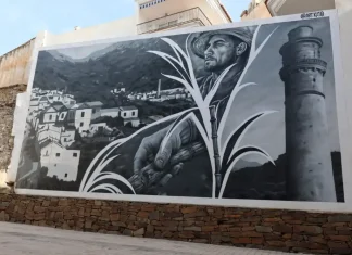 Torrox transforma su historia en arte con un gran mural dedicado al histórico Ingenio Alto Torrox transforma su historia en arte con un gran mural dedicado al histórico Ingenio Alto