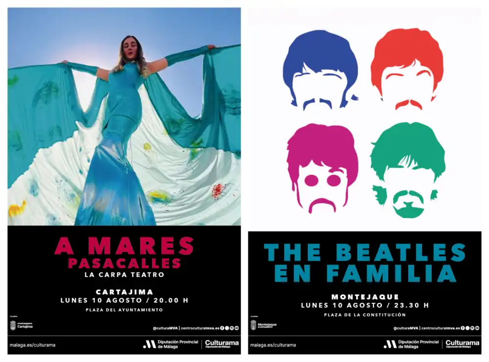 El pasacalle ‘A mares’ y un espectáculo didáctico musical sobre los Beatles llegan a Cartajima y Montejaque la próxima semana