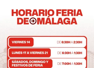 El Metro de Málaga amplía horarios y refuerza la seguridad para facilitar los desplazamientos durante la Feria 2026 El Metro de Málaga amplía horarios y refuerza la seguridad para facilitar los desplazamientos durante la Feria 2026