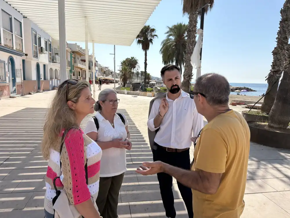 Ruiz Araujo sobre las obras del paseo de Pedregalejo: “Es vergonzoso con 850.000 euros de sobrecoste, meses de retraso y un aspecto ya deteriorado”