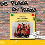 Lady Shakes llevará su potente directo a la Plaza de los Claveles para cerrar ‘De Plaza en Plaza’ Lady Shakes llevará su potente directo a la Plaza de los Claveles para cerrar ‘De Plaza en Plaza’