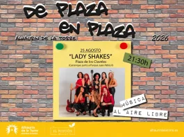 Lady Shakes llevará su potente directo a la Plaza de los Claveles para cerrar ‘De Plaza en Plaza’ Lady Shakes llevará su potente directo a la Plaza de los Claveles para cerrar ‘De Plaza en Plaza’