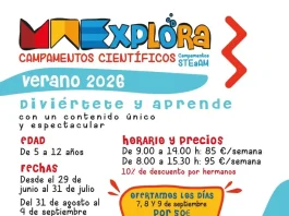 Alhaurín de la Torre propone despedir el verano entre ciencia y experimentos con MAExplora Alhaurín de la Torre propone despedir el verano entre ciencia y experimentos con MAExplora