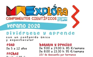 Alhaurín de la Torre propone despedir el verano entre ciencia y experimentos con MAExplora Alhaurín de la Torre propone despedir el verano entre ciencia y experimentos con MAExplora
