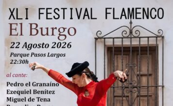 Pedro ‘el Granaíno’, Ezequiel Benítez, Miguel de Tena, Remedios Reyes y La Lupi, protagonistas del Festival Flamenco de El Burgo Pedro ‘el Granaíno’, Ezequiel Benítez, Miguel de Tena, Remedios Reyes y La Lupi, protagonistas del Festival Flamenco de El Burgo