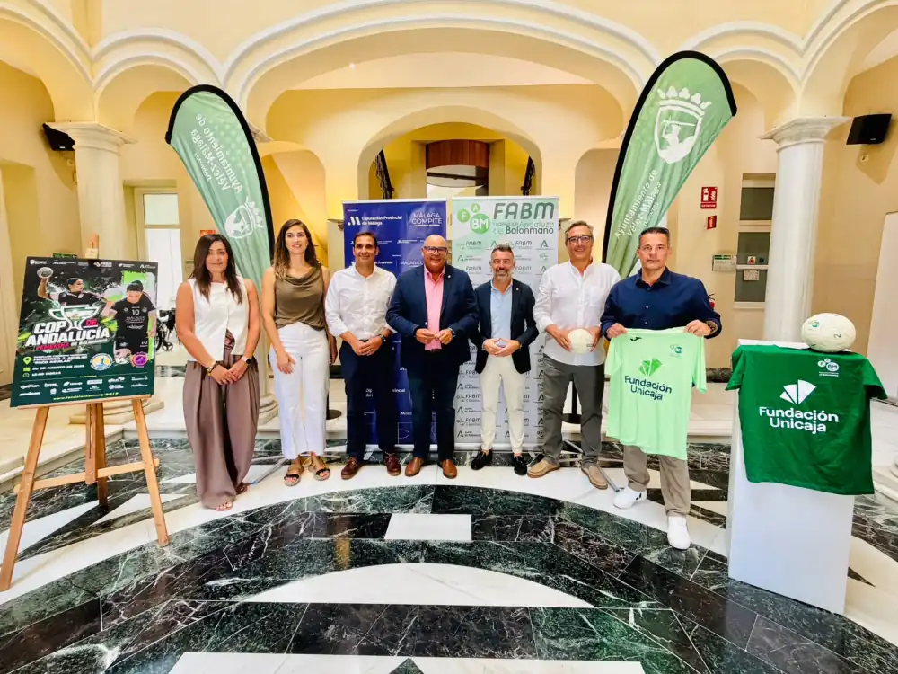 Vélez-Málaga acogerá la final de la Copa de Andalucía de Balonmano Femenino con el apoyo de la Diputación