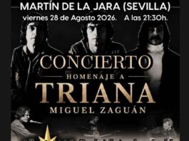Martín de la Jara acoge un gran homenaje al Rock Andaluz con concierto tributo a Triana e inauguración de un mural conmemorativo Martín de la Jara acoge un gran homenaje al Rock Andaluz con concierto tributo a Triana e inauguración de un mural conmemorativo