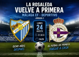 La Rosaleda vuelve a Primera: Málaga y Deportivo se citan en una noche esperada durante ocho años La Rosaleda vuelve a Primera: Málaga y Deportivo se citan en una noche esperada durante ocho años
