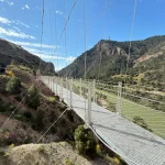 El nuevo puente colgante permite recorrer el último tramo del Caminito del Rey con hasta 11,4 grados menos de calor El nuevo puente colgante permite recorrer el último tramo del Caminito del Rey con hasta 11,4 grados menos de calor