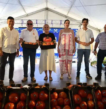 Un tomate Huevo de Toro de Coín alcanza los 20.000 euros en su tradicional subasta solidaria Un tomate Huevo de Toro de Coín alcanza los 20.000 euros en su tradicional subasta solidaria