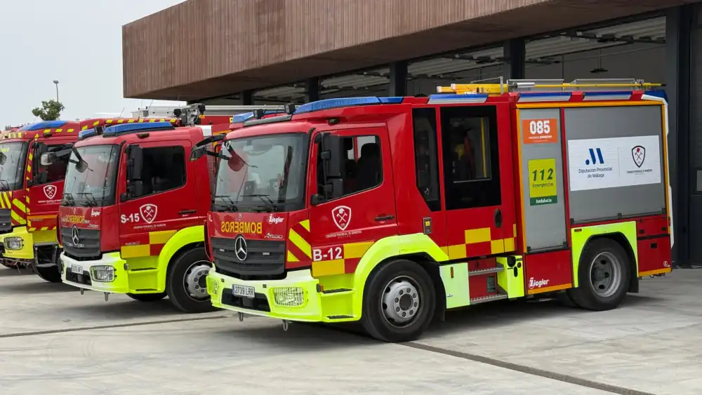 La Diputación licita por dos millones de euros una autoescala de 32 metros y dos camiones todoterreno para el Consorcio Provincial de Bomberos
