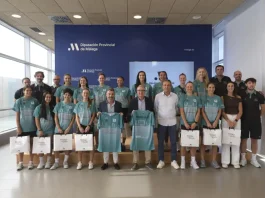 El presidente de la Diputación recibe al CAB Estepona antes de su primera temporada en competición europea El presidente de la Diputación recibe al CAB Estepona antes de su primera temporada en competición europea