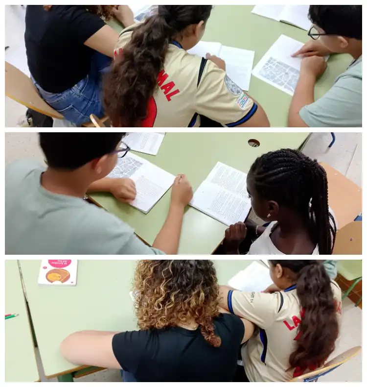 Fomento de la Lectura en los institutos Galileo de Alhaurín de la Torre, Los Manantiales y Playamar de Torremolinos en las aulas de atal para estudiantes extranjeros septiembre 2026