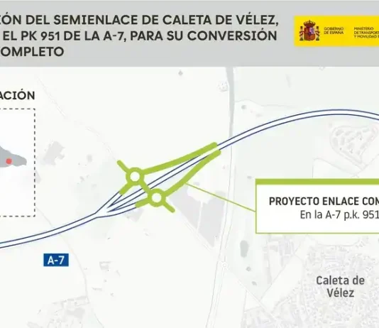 La A-7 tendrá un nuevo enlace completo en la Axarquía con una inversión de 6,6 millones La A-7 tendrá un nuevo enlace completo en la Axarquía con una inversión de 6,6 millones