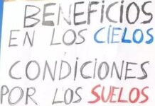 Beneficios en los cielos, condiciones por los suelos