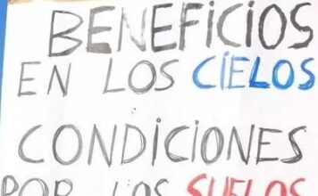 Beneficios en los cielos, condiciones por los suelos