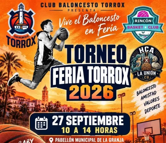 El torneo de baloncesto Feria de Torrox reunirá este domingo a más de una veintena de equipos en el Pabellón Municipal de La Granja