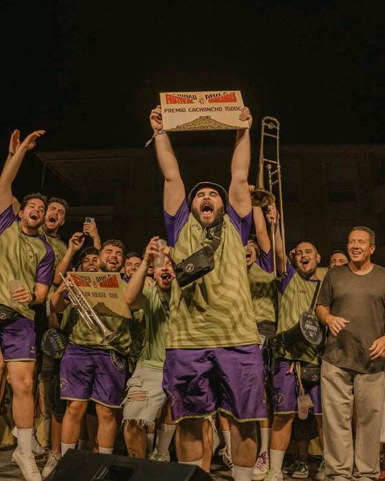 La Charanga Los Mihitas conquista el primer premio del Concurso Nacional de Charangas de Mula